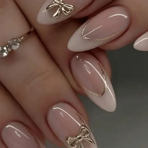 Uñas en polygel con diseños