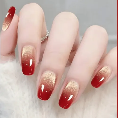 Uñas matizadas